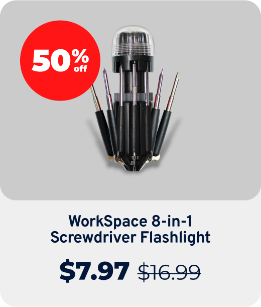 Screwdriver Flashlight